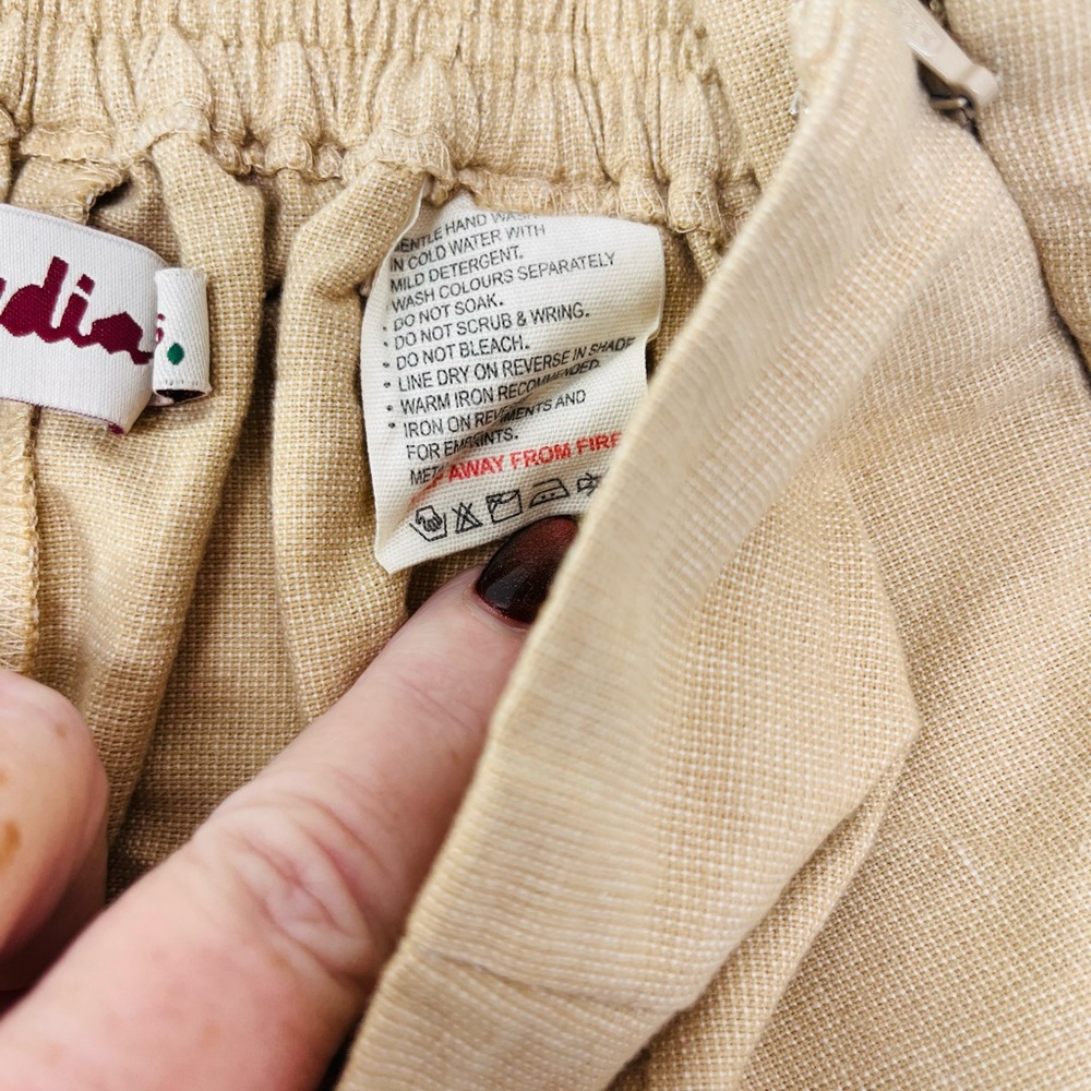 Fabindia Tan Ankle‎ Pants - Picture 5 of 6